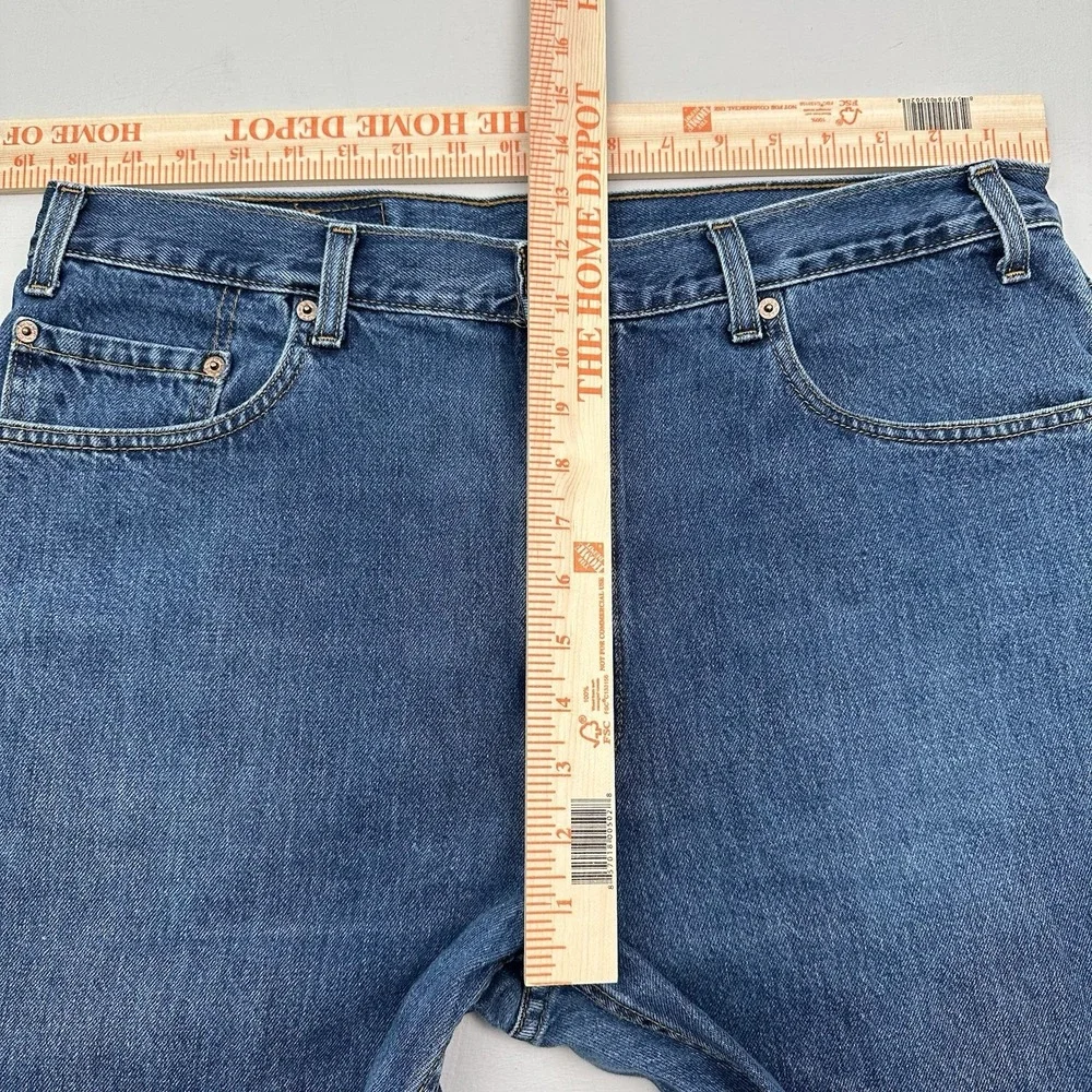 VTG Levi's 505 Jeans Men 38 Fit 37x30 Blue Straight Classic StoneWash Denim